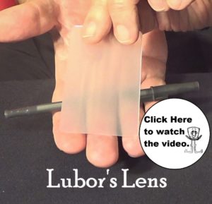 Lubor's Lens Magic Trick $5.25